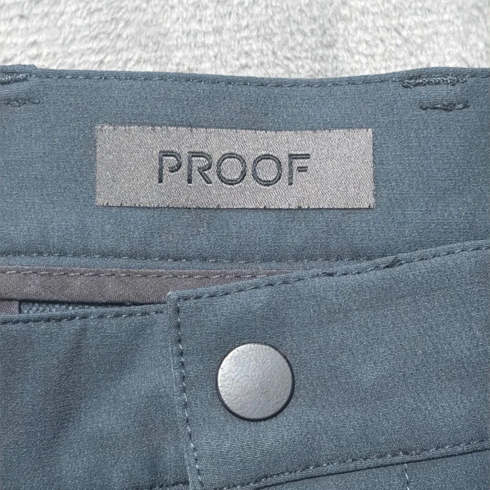 Proof Nomad Pant Pants Mens 30x32 Blue Stretch DWR Quick Dry Technical Chino